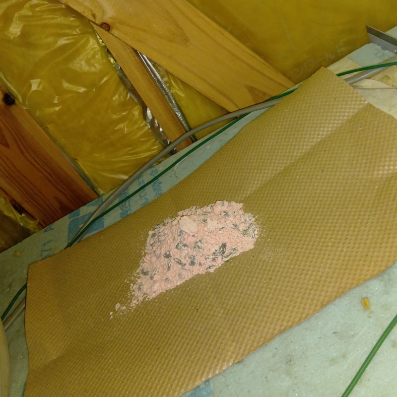 殺鼠剤を設置