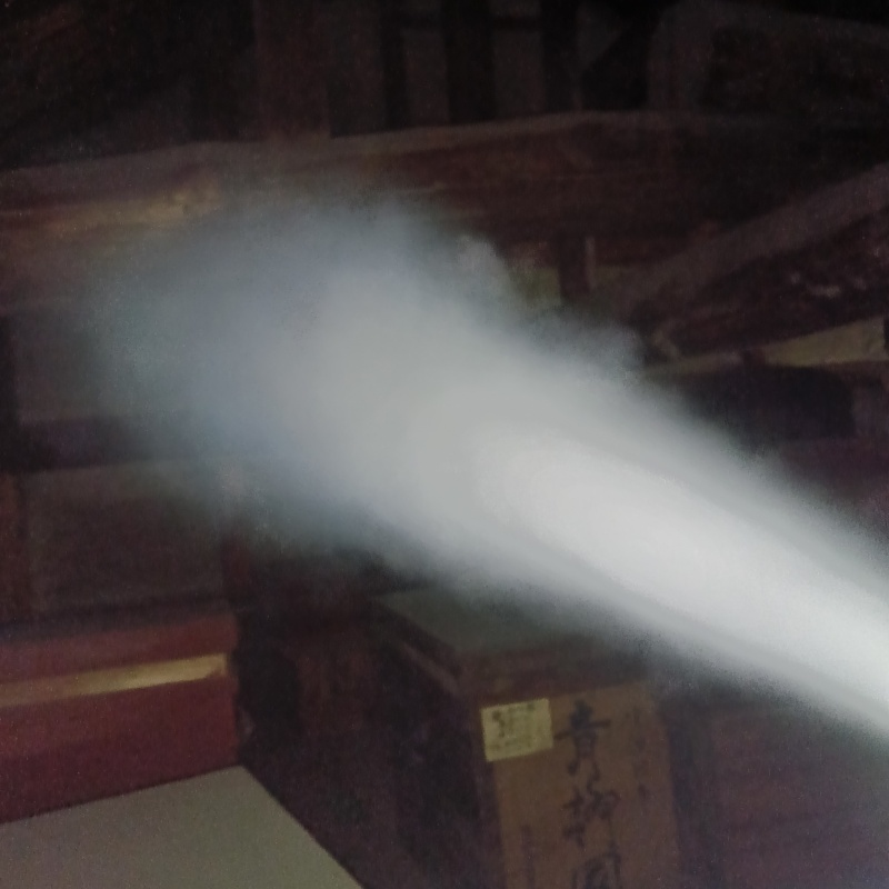 天井裏に忌避剤を散布