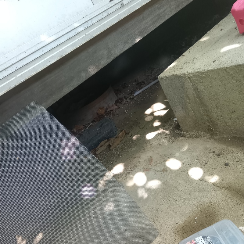 アライグマ駆除の施工事例（京都府舞鶴市北浜町）
