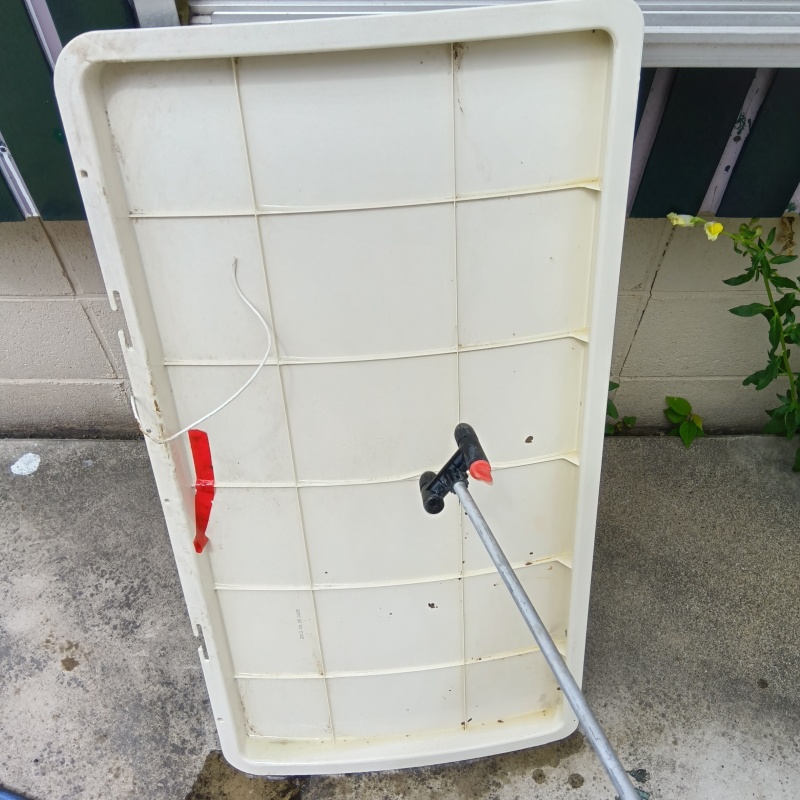 殺虫剤を散布