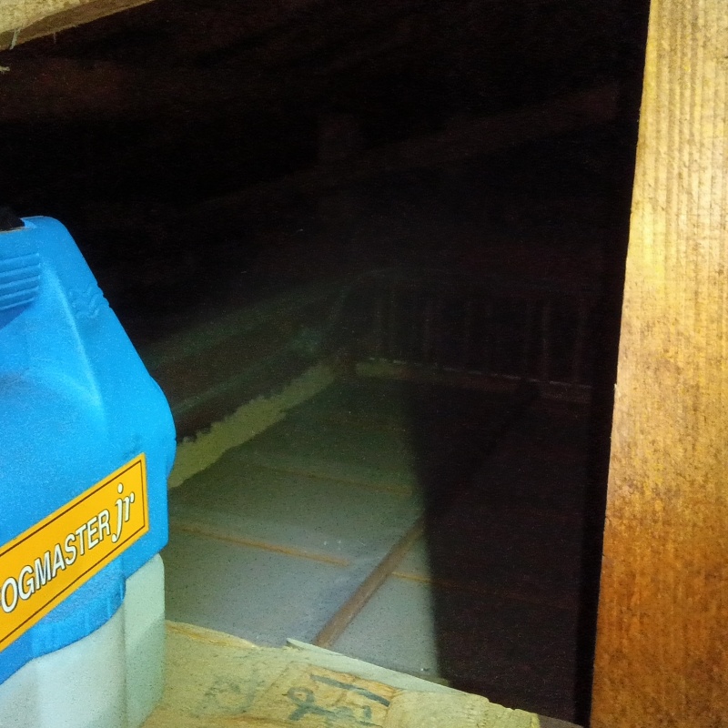 噴霧器で除菌・消臭剤を散布