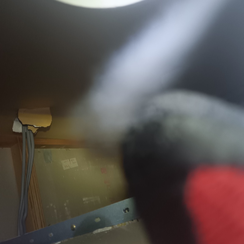 殺虫剤をスプレー