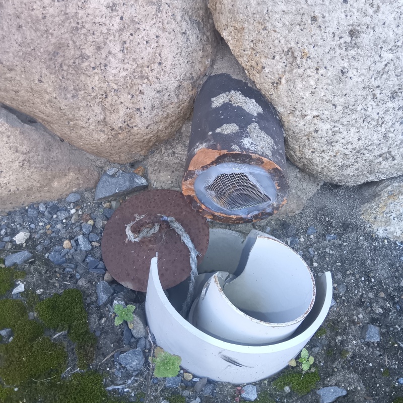 配管の開口部を封鎖