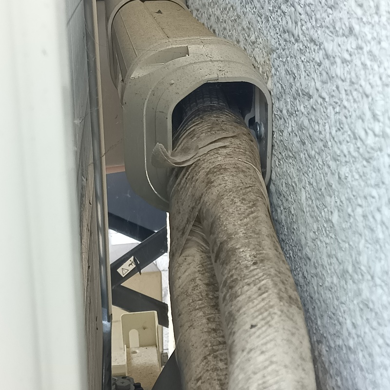 侵入口になっていたすき間