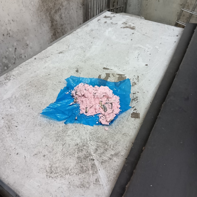 各ポイントに殺鼠剤を設置