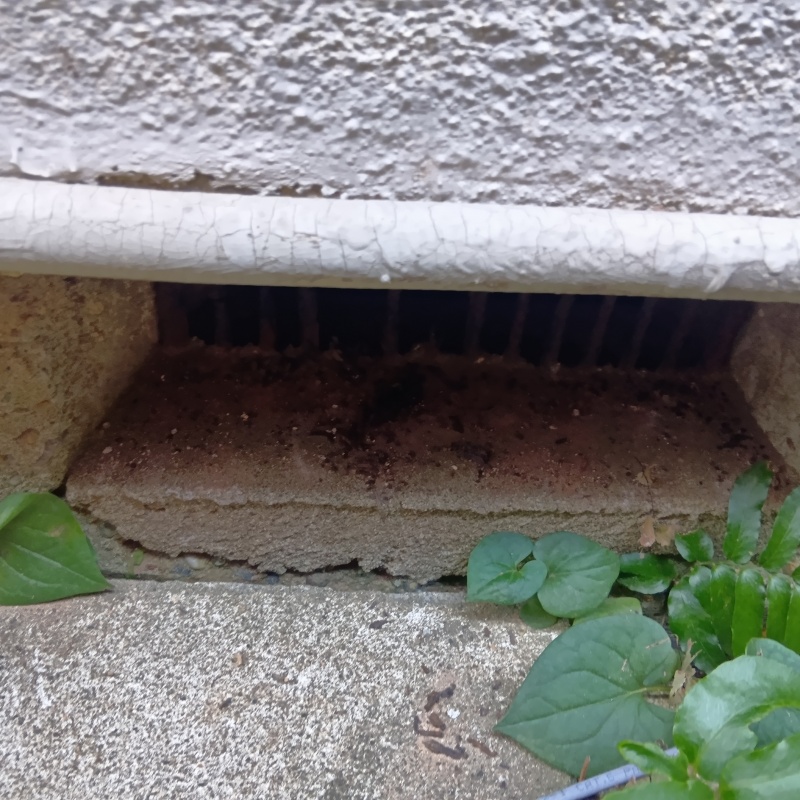 侵入口になっていた床下換気口