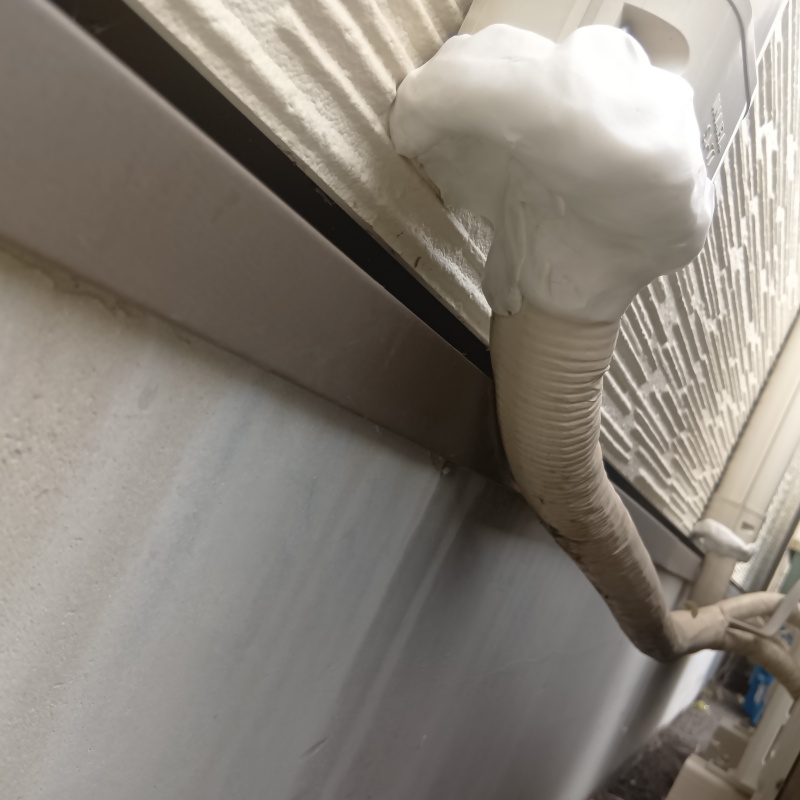 配管導入部のすき間を封鎖
