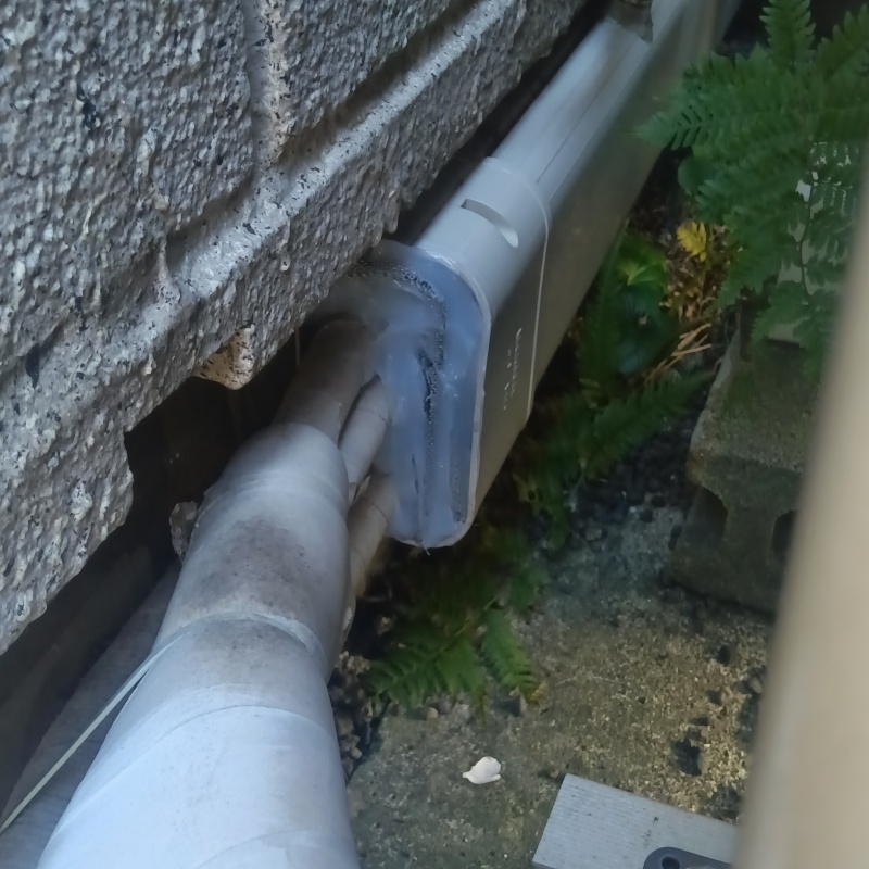 配管導入部のすき間を封鎖