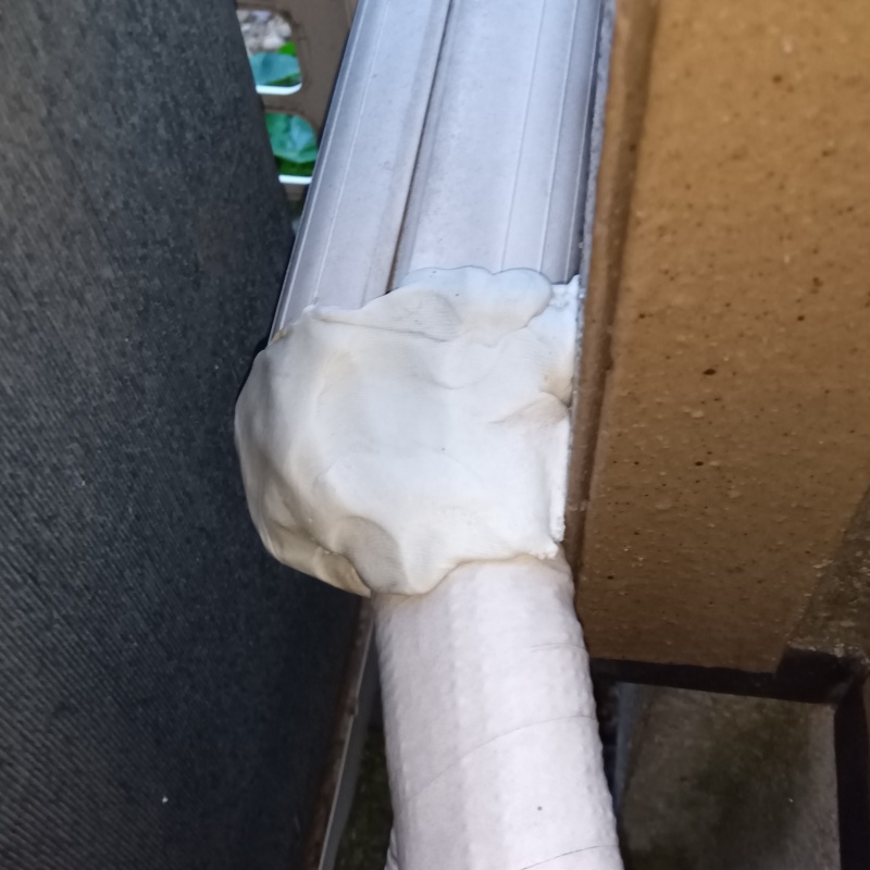 配管導入部のすき間を封鎖