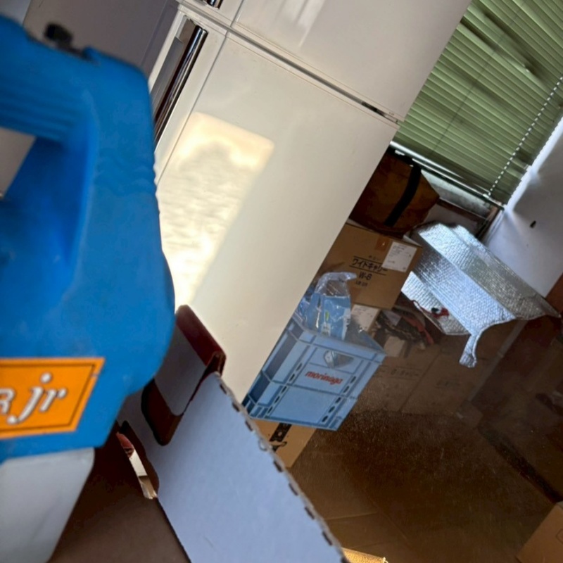 噴霧器で除菌剤を散布