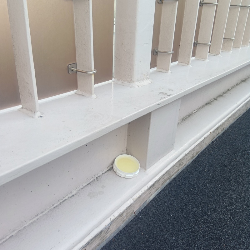 ベイト型の忌避剤を設置