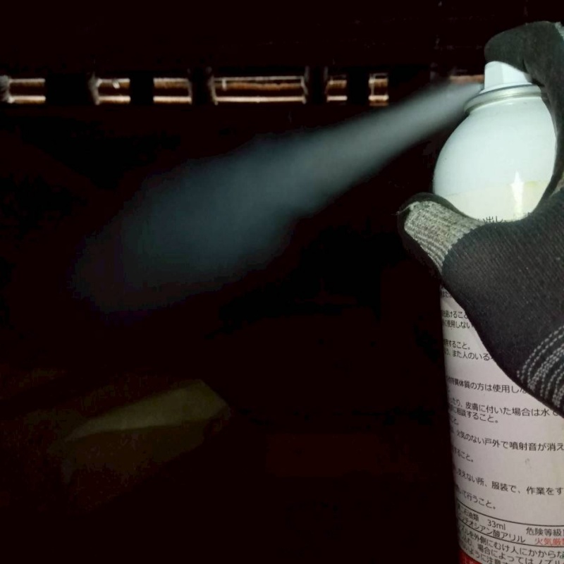 アライグマ駆除の施工事例（石川県珠洲市若山町経念）