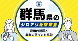群馬県のシロアリ駆除業者おすすめ10選!駆除費用相場や業者の選び方のポイントについても解説