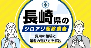 長崎県のシロアリ駆除業者おすすめ9選！駆除費用相場や業者の選び方のポイントについても解説