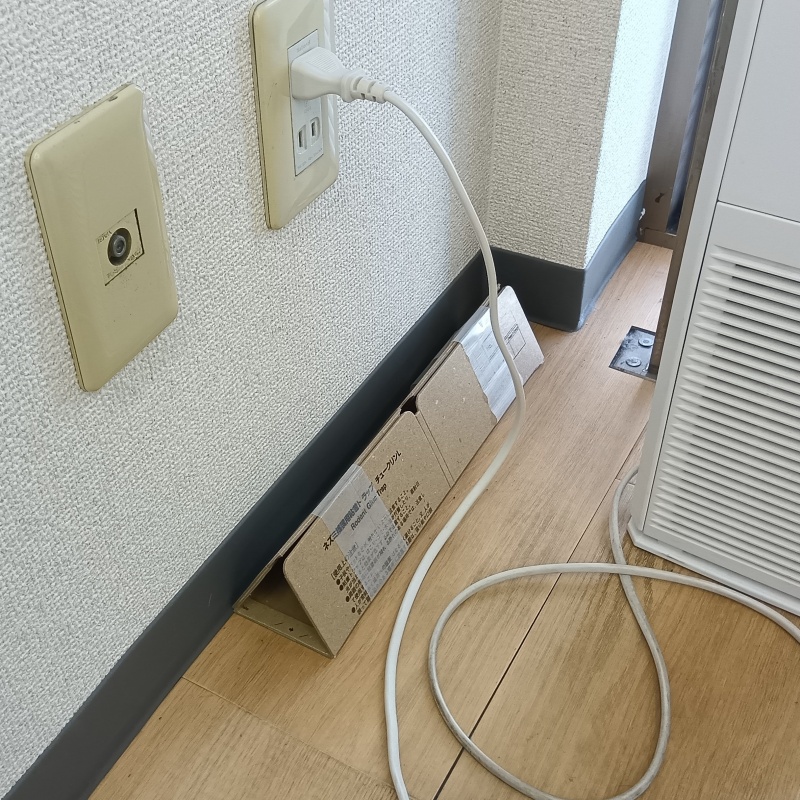 ネズミ駆除の施工事例（岡山県岡山市北区）