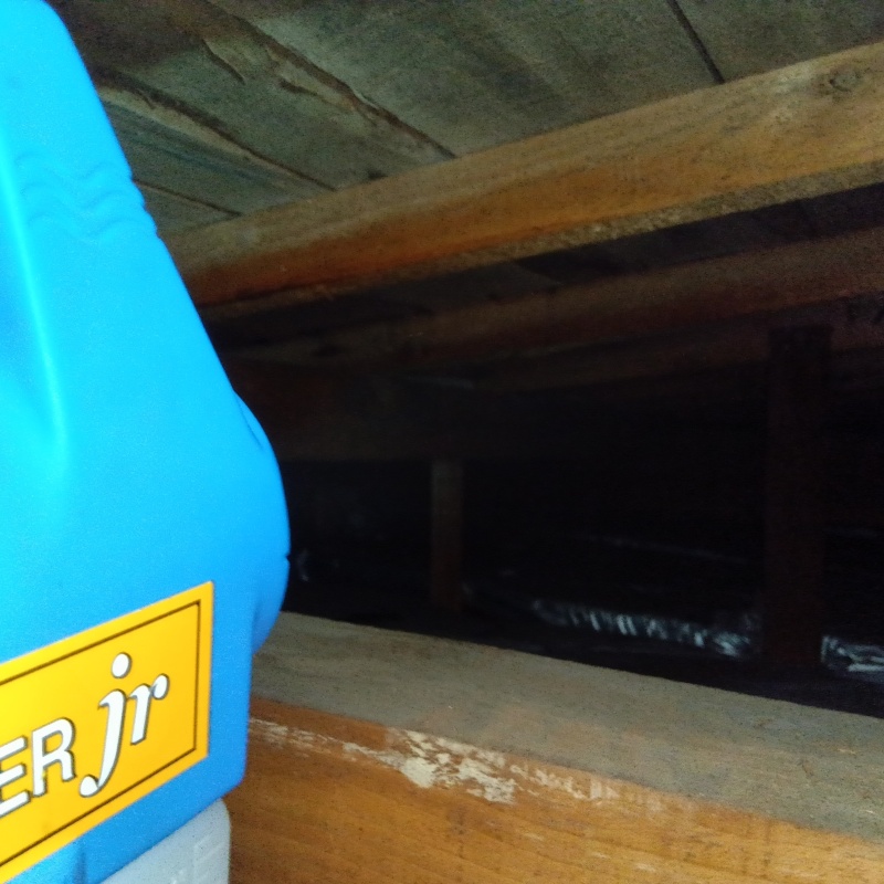 噴霧器で除菌・消臭剤を散布