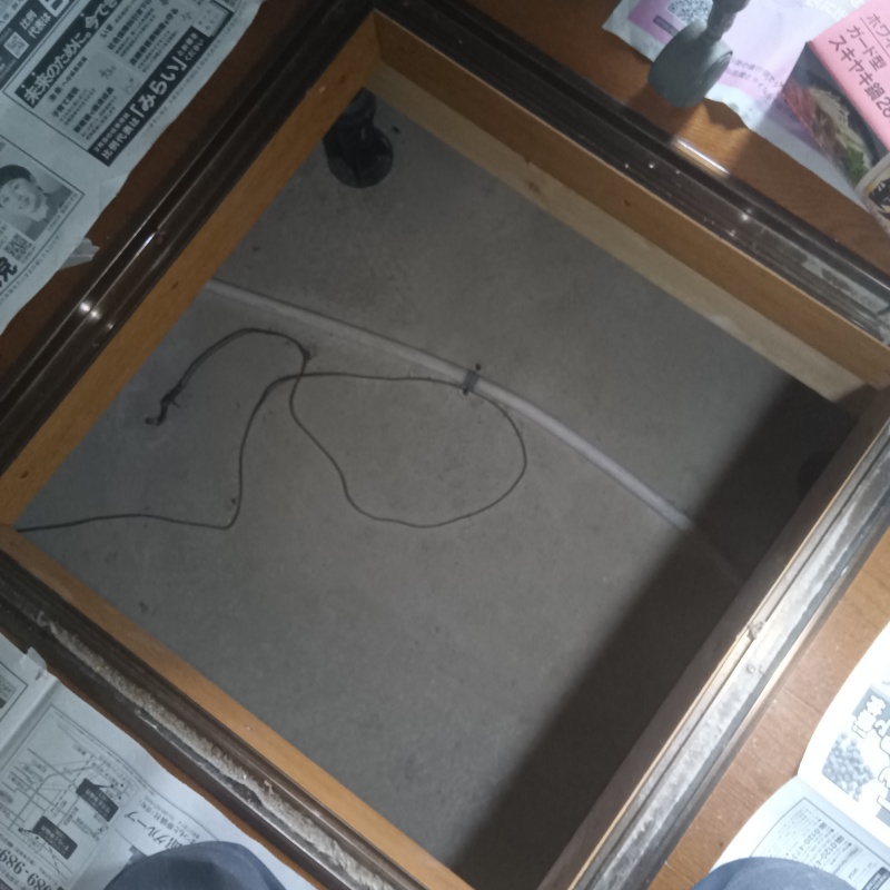 備え付けの床下換気口