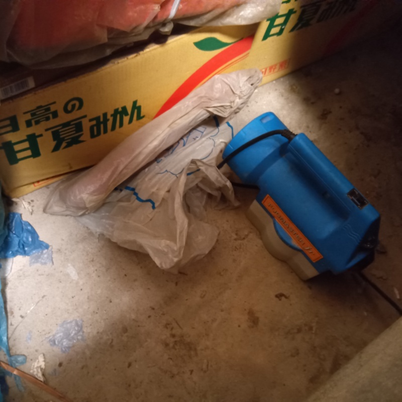 噴霧器で除菌・消臭剤を散布