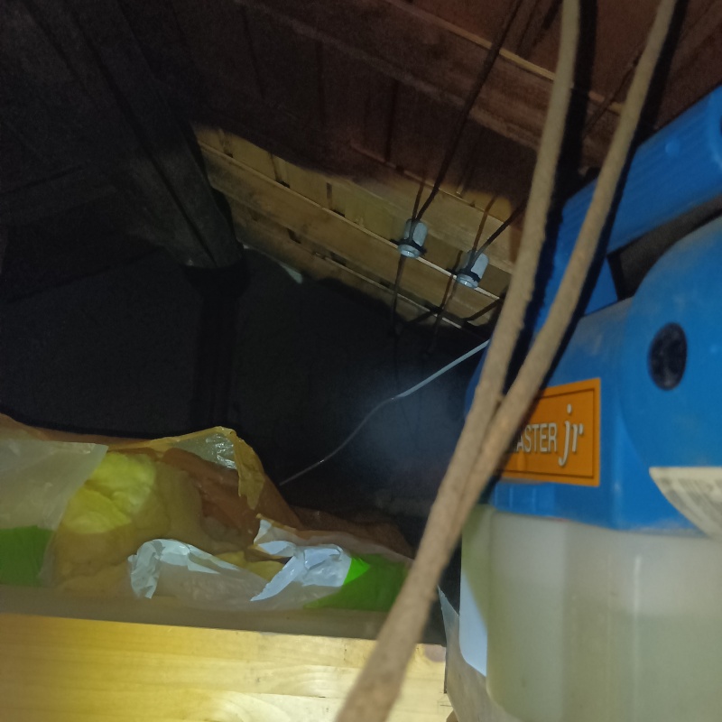 噴霧器で除菌・消臭剤を散布