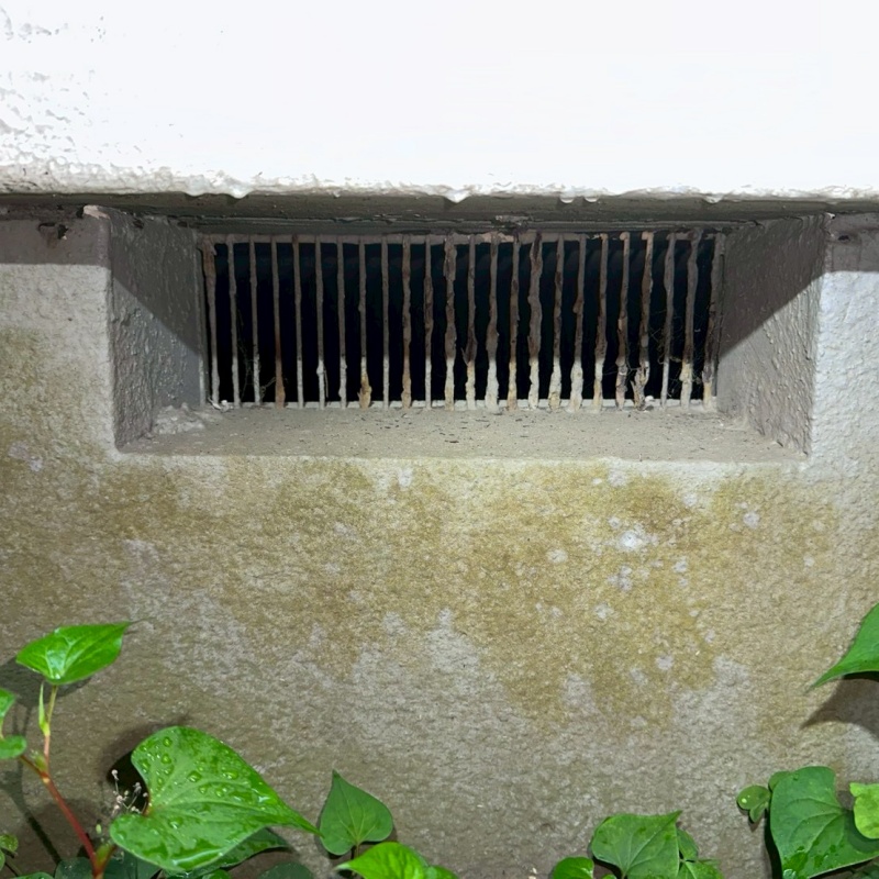 侵入口になっていた床下換気口