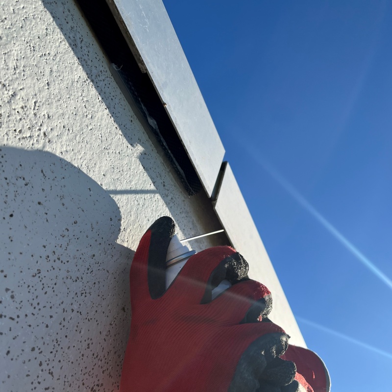 コウモリ駆除の施工事例（群馬県桐生市新里町野）