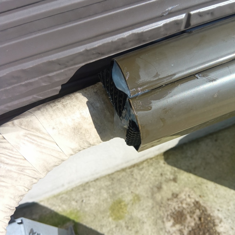 配管導入部のすき間を封鎖