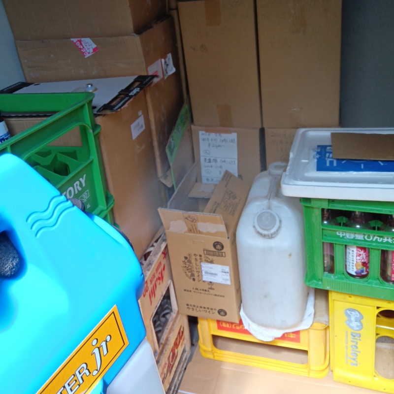 除菌剤を散布
