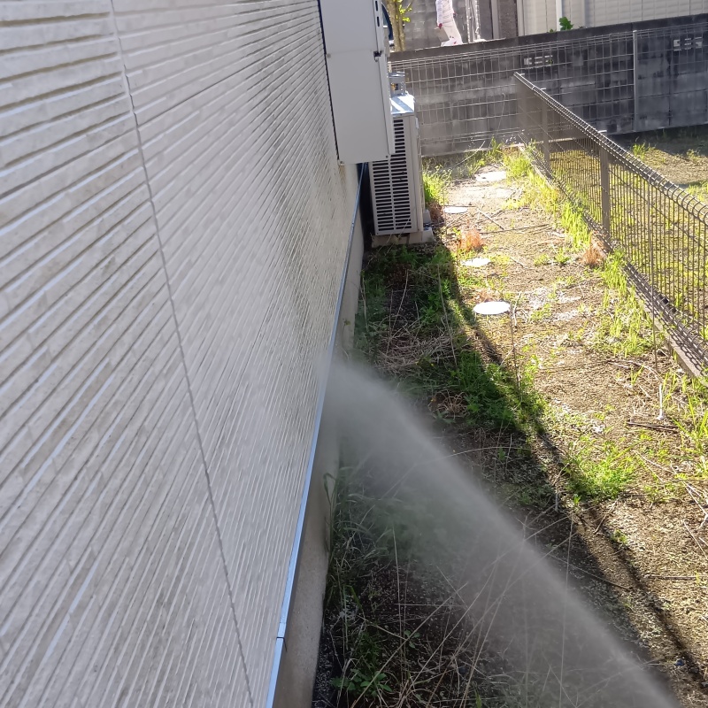 福岡県福岡市西区今宿東でシロアリ予防！築13年の戸建てで薬剤散布をおこなった事例