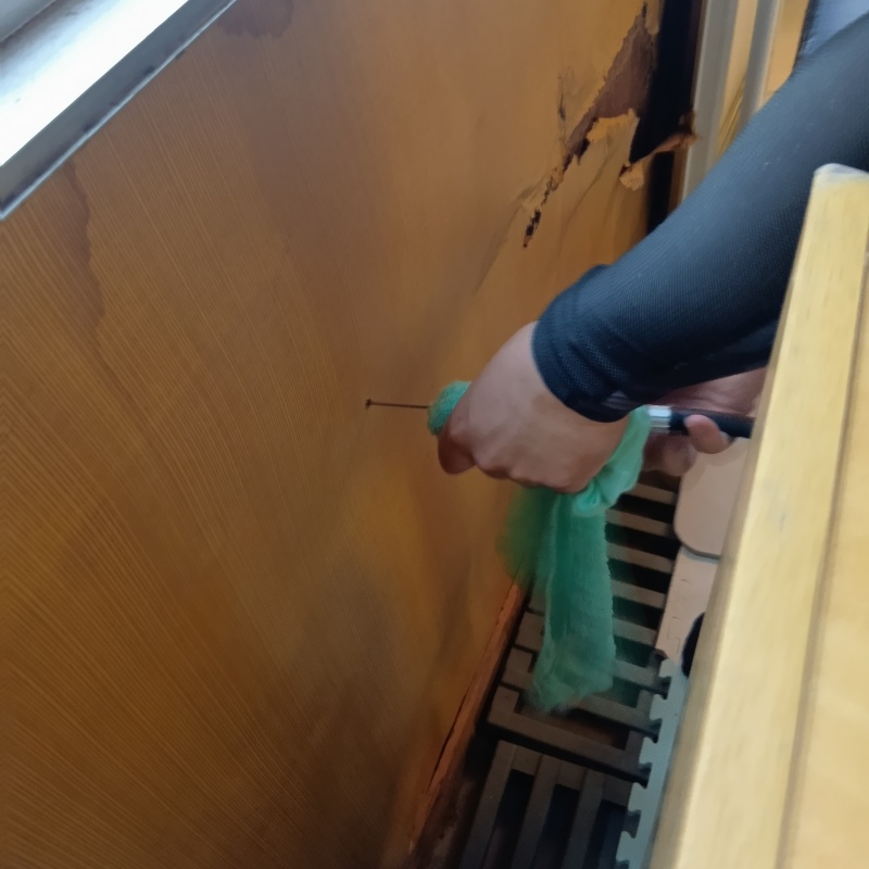シロアリ駆除の施工事例（大阪府大阪市生野区小路東）