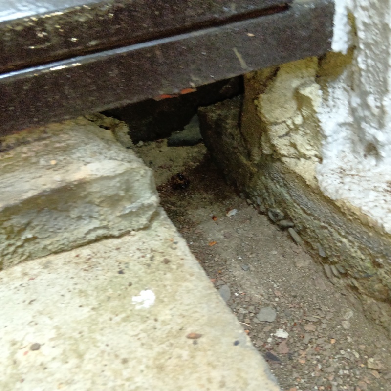 侵入口になっていたすき間