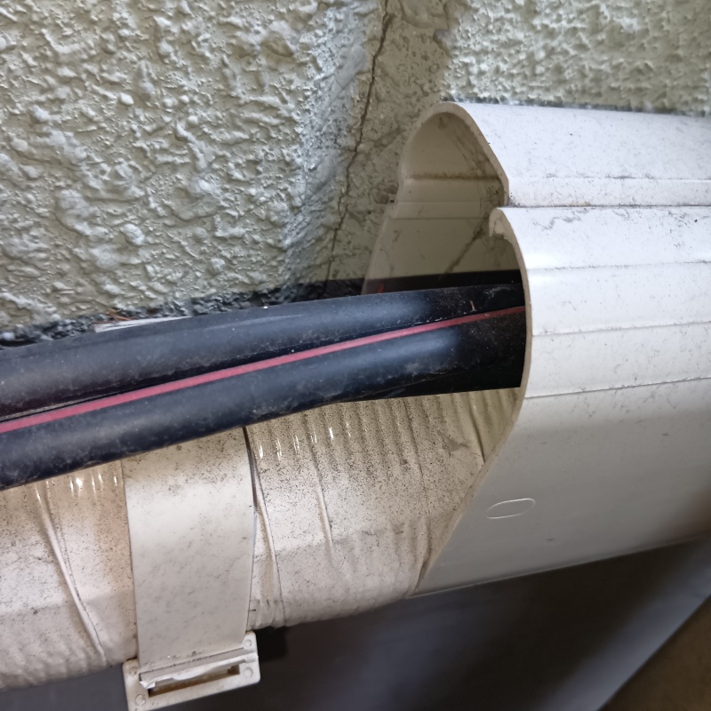 侵入口になっていた配管導入部