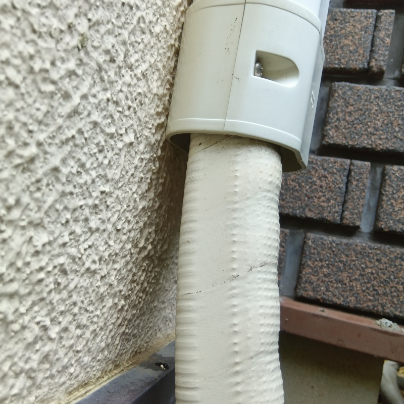 侵入口になっていた配管導入部