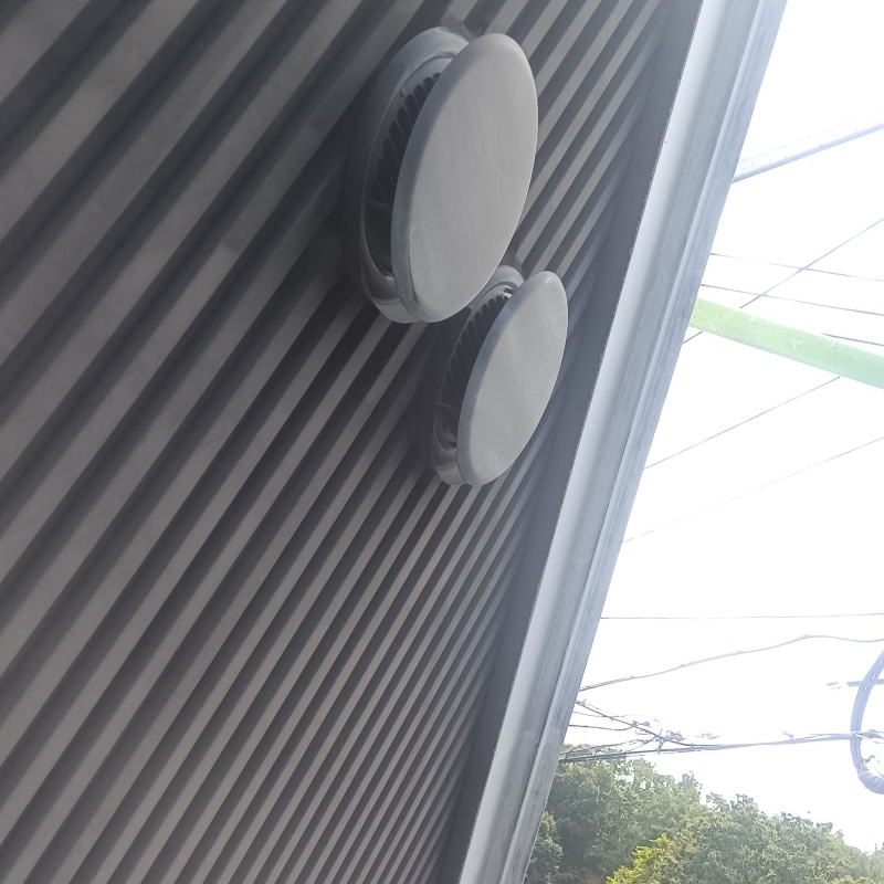 コウモリ駆除の施工事例（岡山県玉野市田井）
