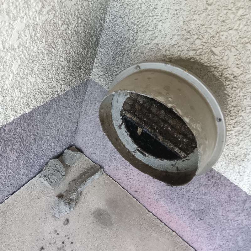 侵入口となった換気口