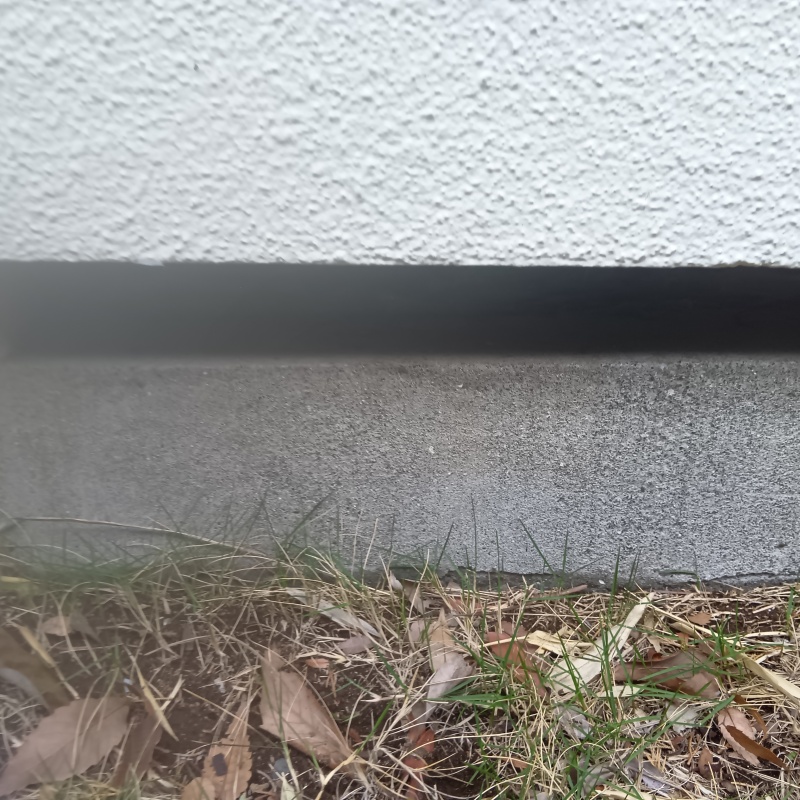 基礎に生じたすき間